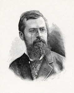 Portrait d'Albert Robida en 1894.