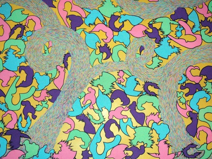 Exemple d'une oeuvre d'Hermann (Disney : retournements et détournements)