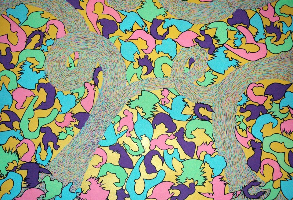 Exemple d'une oeuvre d'Hermann (Disney : retournements et détournements)