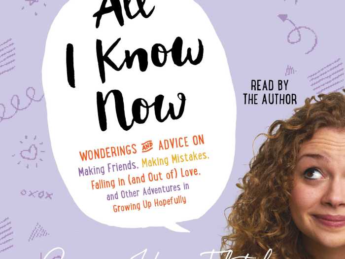 "All I know now", écrit & lu par Carrie Hope Fletcher.