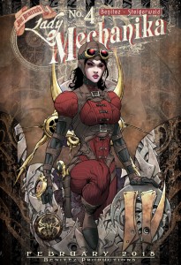 Affiche Lady Mechanika. © Joe Benitez