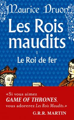 Couverture du premier tome des "Rois maudits" de Maurice Druon.
