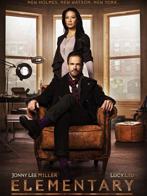 L'affiche pour la première saison de "Elementary".