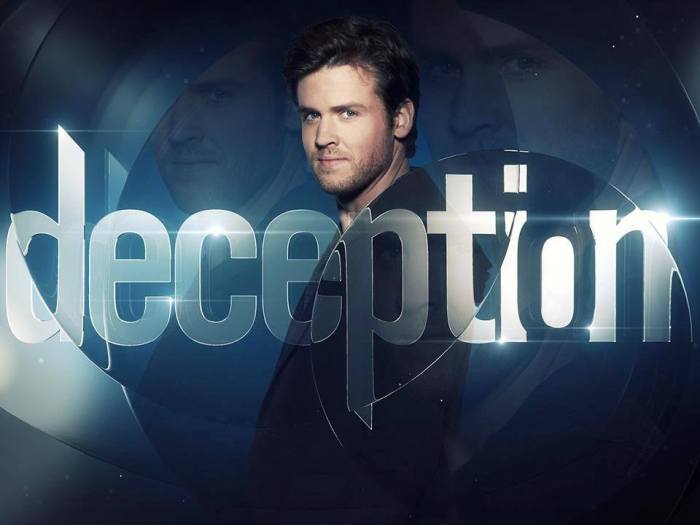 Affiche promotionnelle pour la série "Deception".© ABC
