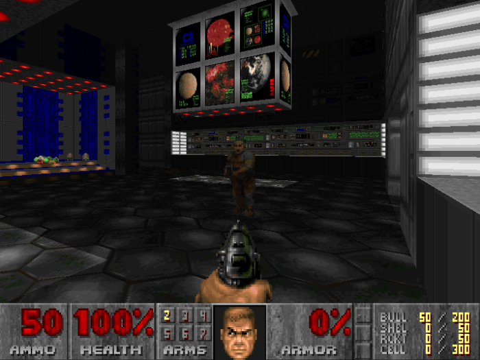 Capture d'écran Wolfenstein 3D (idSoftware). © idSoftware
