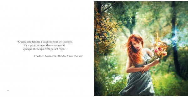 Une double-page extraite du livre. ©Julie de Waroquier/Atlande