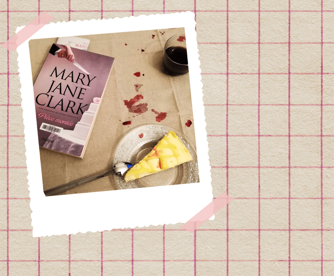 "Pièce montée", écrit par Mary Jane Clark.