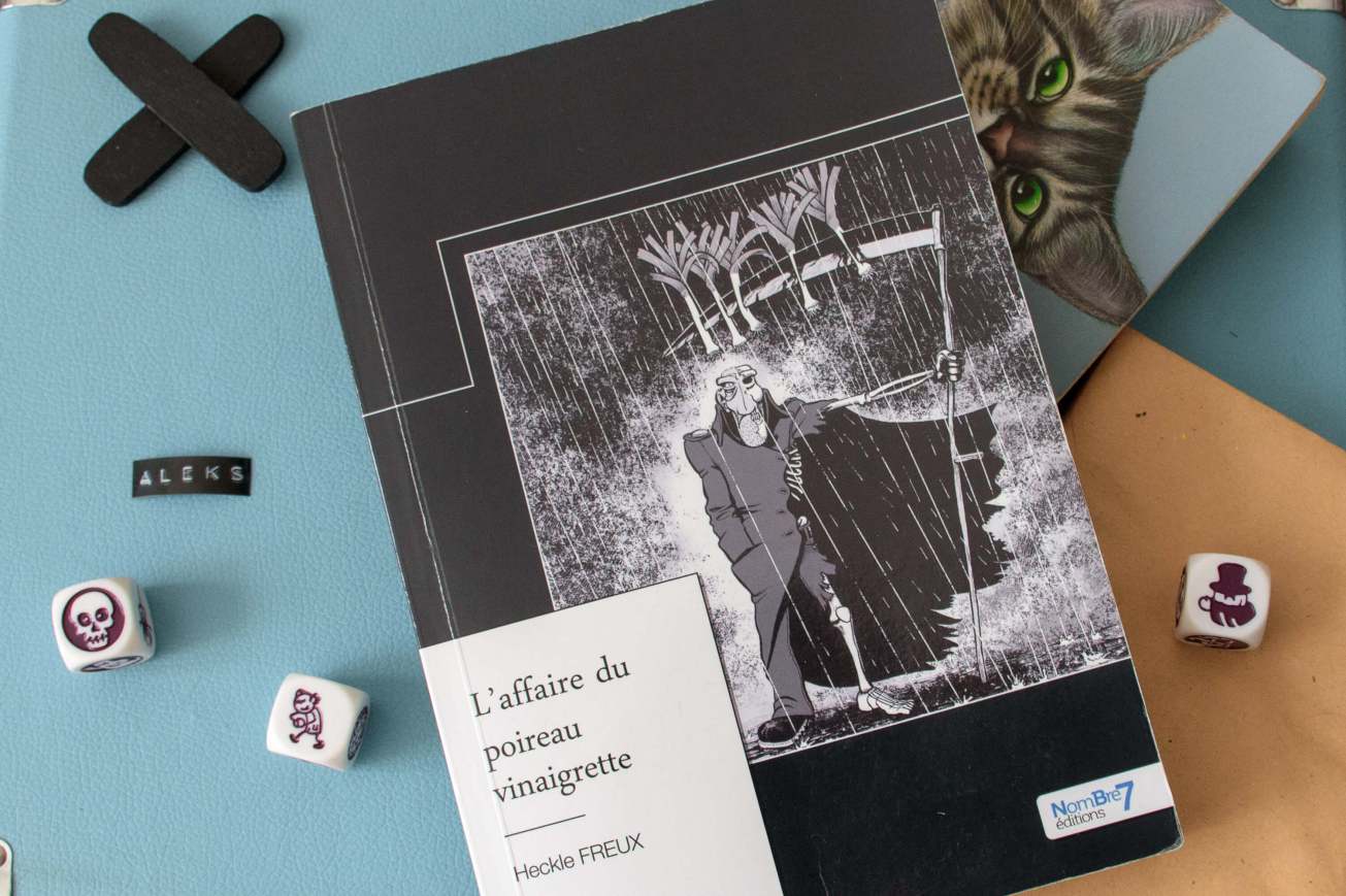 Couverture de "L'affaire du poireau vinaigrette" (Heckle Freux)