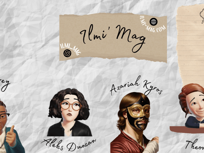 Visuel utilisé durant le live. Il comprend l'avatar de Drey, Aleks, Azariah Kyros et Theomus