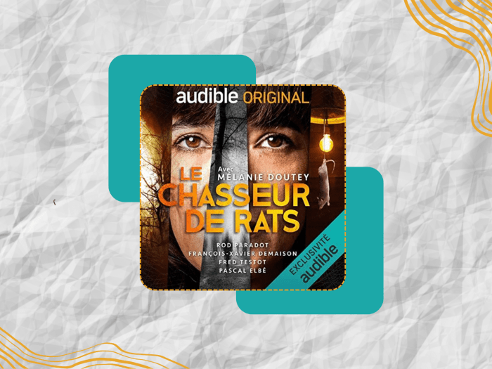Couverture du Chasseur de Rats, disponible sur Audible.