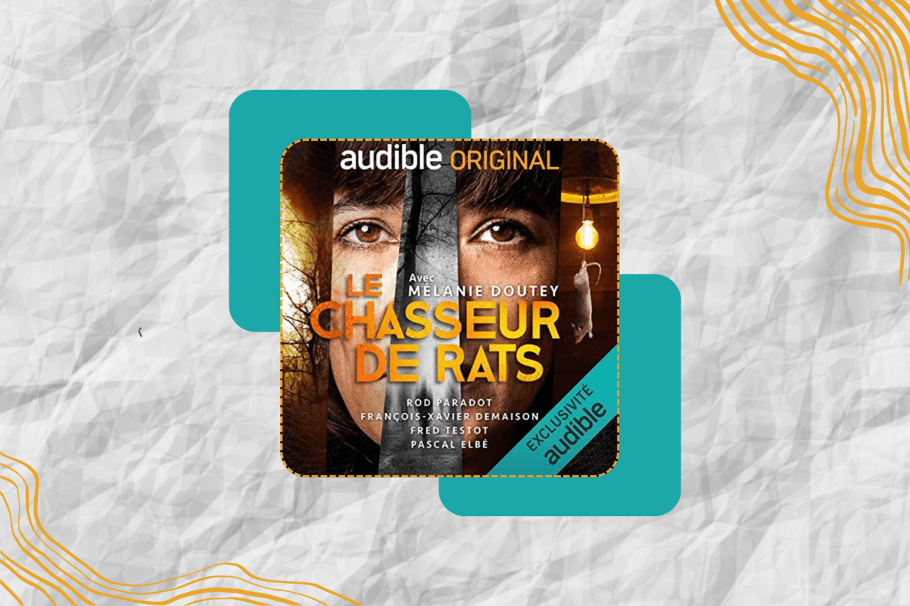 Couverture du Chasseur de Rats, disponible sur Audible.