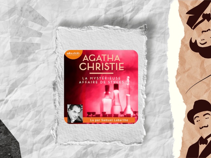 "La Mystérieuse affaire de Styles" d'Agatha Christie est lue par Samuel Labarthe pour Audible.
